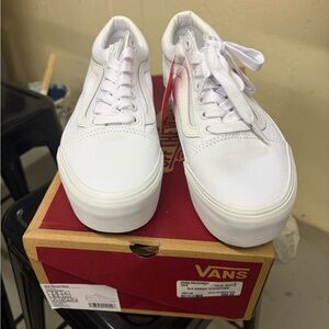 Vans True White Old Skool Stackform Sneakers NWT